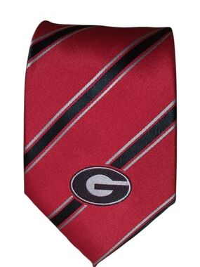 Eagles Wings GA Bulldogs Tie Woven Poly